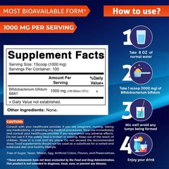Vitamatic Bifidobacterium Bifidum Probiotic Powder – Digestive Support 100 Gr