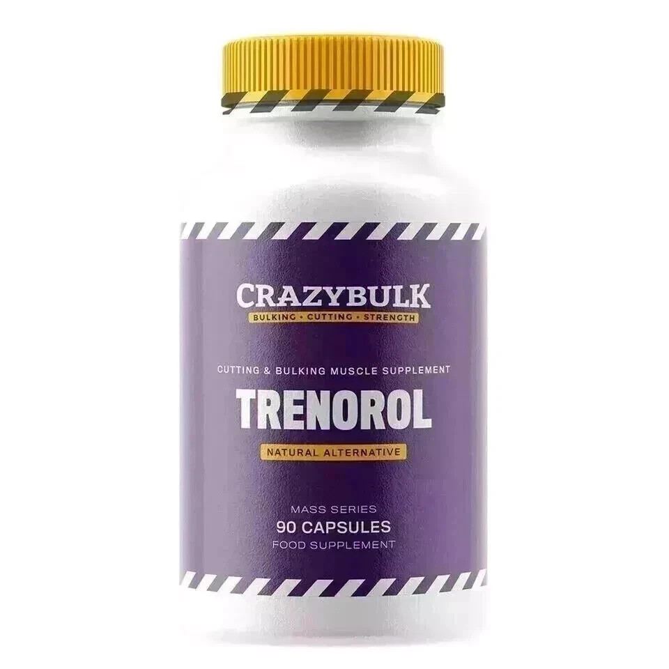 CrazyBulk TRENOROL Cutting Muscle Strength Crazy Bulk – 90 Capsules, Pack of 1.