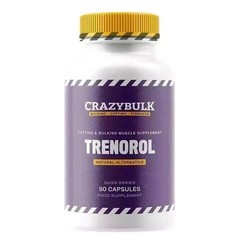CrazyBulk TRENOROL Cutting Muscle Strength Crazy Bulk – 90 Capsules, Pack of 1.