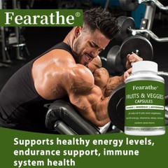 Fruit And Vegetable Capsules – Support Energy And Endurance, Immune Health