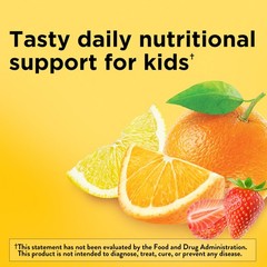Nature Made Kids First Multivitamin 70 Count (Pack of 1), Red, Orange, Yellow