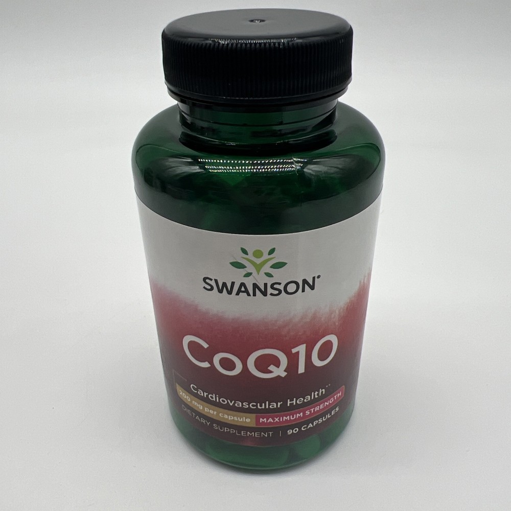Swanson CoQ10 200mg 90 Caps Cardiovascular Health Expiry 07/2026