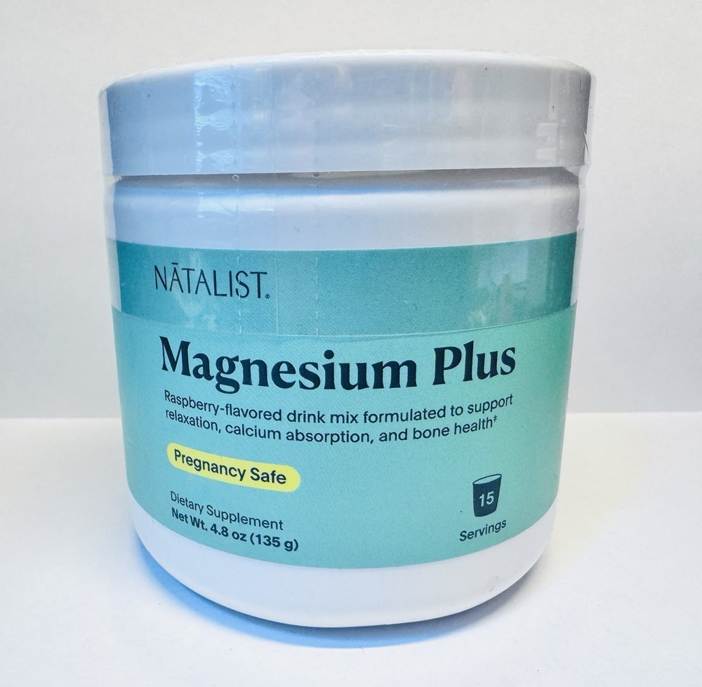Magnesium Plus Calcium D3 Powder Drink Mix Sleep Aid Calming Muscle Immune