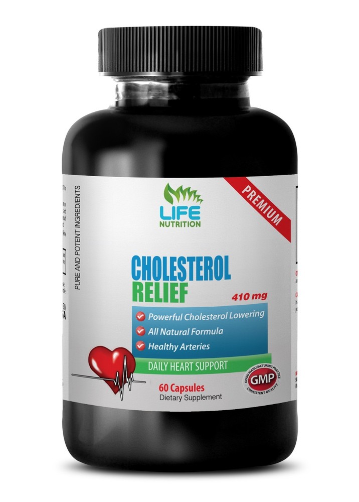 fight bad cholesterol – CHOLESTEROL RELIEF COMPLEX – healthy heart pills – 1 Bot