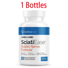 1-3 Bottles SciatiEase Labs Sciati Ease Sciatic Nerve Formula 120 Cap ! Exp 2028