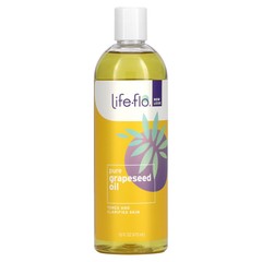 Life Flo Health Pure Grapeseed Oil 16 fl oz 473 ml Not Tested on Animals
