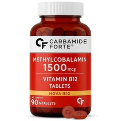 Carbamide Forte Methylcobalamin B12 1500mcg 90 Veg Tablets for Vitality j157