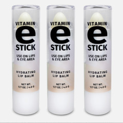 3 x Reviva Labs Vitamin E Oil E Sticks 1/7oz – For Lip & Eyes Balm Made in USA!