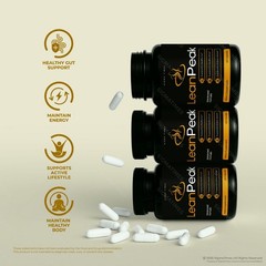 LeanPeak Capsules, Lean Peak Supplement for Weight Loss & Metabolism – 5 Pack
