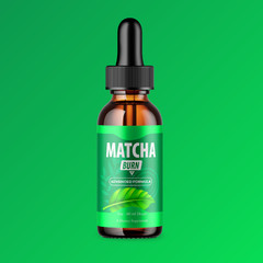 (5 Pack) Matcha Burn Premium Weight Management Liquid Drops, MatchaBurn (10oz)