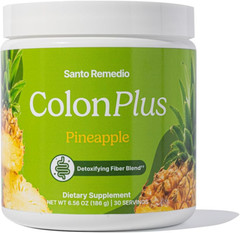 Colon Plus, Colon Cleanser, Dietary Psyllium Husk Fiber and Probiotics Supple…