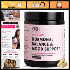 Hormone Balance Supplement for Women | Cortisol Reducer, Mood & Energy Support |