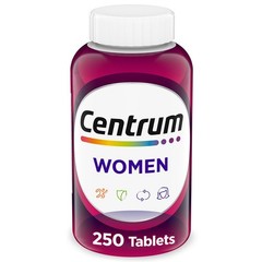 Centrum Multivitamin for Women 18 and Over, 250 Tablets 250 Count (Pack of 1)
