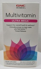 GNC Women’s Ultra Mega Multivitamin 90 Caplets Health Wellness Exp 10/2026