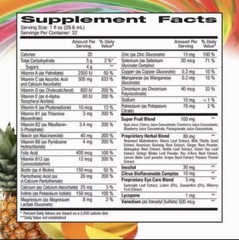 :.reViva Liquid Multivitamin, Tropical 🌴 Burst Flavor, 64 Ounces.: