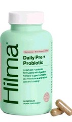 Hilma Pre and Probiotic with Herbs – Support Gut Health w/ Prebiotics 60 capsule