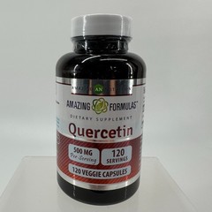 Amazing Nutrition Formulas Quercetin 500mg 120 Veggie Capsules Supplement