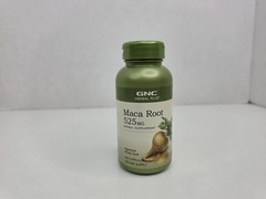 GNC Herbal Plus Maca Root 525mg 100 Vegetarian Capsules Herbal Supplement