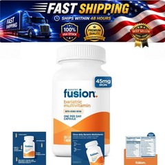 Bariatric Fusion Multivitamin with Iron 45mg 30 Capsules