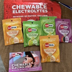 Electrolyte FastChews SaltStick Variety Pack No Mixing 5Pks /10 hydration