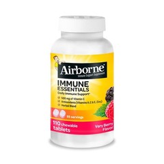 Vitamin C Chewable Tablets for Immune Support, Very Berry Flavor Multivitamin