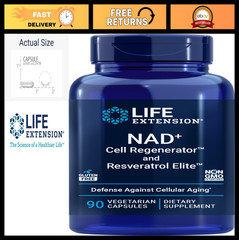 NAD+ Cell Regenerator & Resveratrol Elite – 90 Veg Capsules for Energy & Longevi