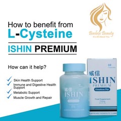 ISHIN Premium Glutathione Plus, 60 Capsules