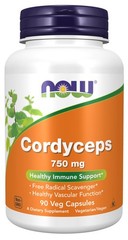Now Foods Cordyceps 750 mg 90 Veg Capsules