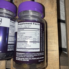 6- Sambucol Black Elderberry Immune Support Gummies with Vitamin C & Zinc 45 Ct