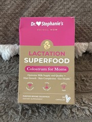 Dr. Stephanie’s Primal Moms Purified Colostrum Supplements for Gut • EXP : 08/28