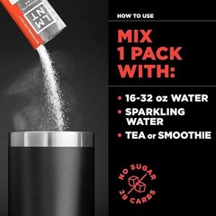 Zero Sugar Electrolyte Powder Drink Mix Watermelon Flavor for Hydration-Support