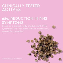 HUM SOS PMS (60 Gummies) Relief Hormonal Balance Cranberry Vitex BB 01/27