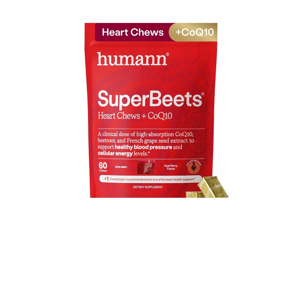 Non-GMO SuperBeets Heart Chews – Boost Energy & Support Healthy Circulation