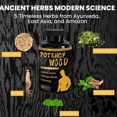 Premium od Ginseng Ashwagandha Ginkgo Tribulus Herbal Nutrients 60 Capsu Premium