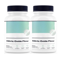 2-Pack Nitric Oxide Flow – Blood Pressure Circulation Support – 120 Capsules