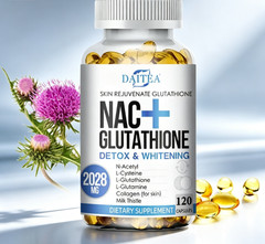 NAC+Glutathione 2028mg Softgels | Anti-Aging, Fade Dark Spots & Acne Scars