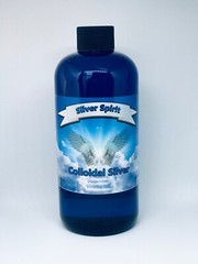 Silver Spirit Nano Colloidal Silver 32 PPM 32 oz Immune Support Antibiotic