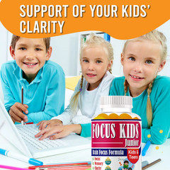 Smply Focus Ultimate Gummies ,Focus, Clarity & Memory Booster For Kids 20/12/25