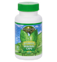 Youngevity Plan-1x Ultimate Mineral Caps 64 capsules one bottle Dr Wallach