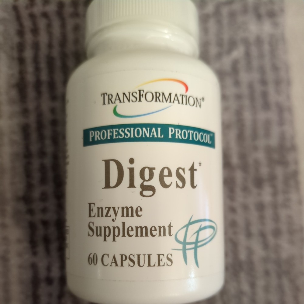Transformation Enzymes Digest Enzyme Supplement, 60 Caps Exp 08/2028