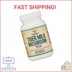 Double Wood Supplements Tigers Milk Mushroom Supplement (Lignosus Fungi) 500mg p