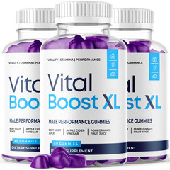 (3 Vital Pack) Boost XL Male Gummys Advanced Designed Formula VitalBoost XL 180