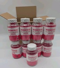 Magnesium Glycinate 450mg Gummies Raspberry 90ct Each Exp 8/26 Sealed 9pk