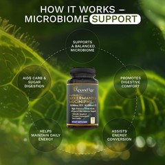Akkermansia Muciniphila Probiotic with Berberine, Cinnamon & Inulin Fiber – 90