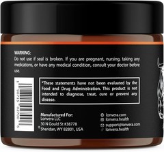 Vital Lonvera Bull Beef Organ Supplement for Man–Grass Fed Organs 60 cap