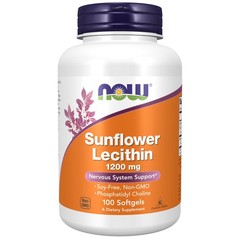 Foods Supplements, Sunflower 100 Count (Pack of 1), Amber/Red/Brown