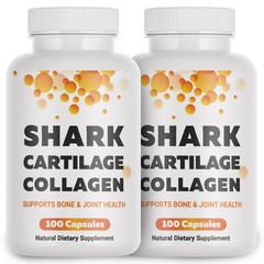 FabLab Shark Cartilage 2 Pack – 200 Capsules – Joint & Bone Support Supple