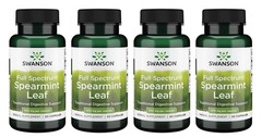 Swanson Full Spectrum Spearmint Leaf Mentha 400 mg 180 Caps Digestive Health