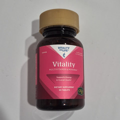 Vitality for Life Women’s Multivitamin & Mineral Tablets, 60 Count, Energy