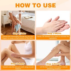 2PCS Nerve Relief Balm for Neuropathy, Natural Joint Care Soothing Massage Cr…
